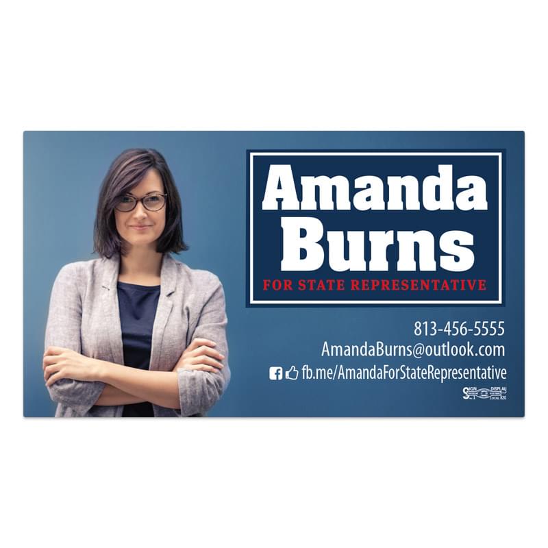Rectangle Business Card Magnet / Full Color (2"x3 1/2")