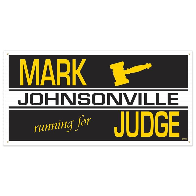 Corrugated Plastic Sign: 1 Color/1 Side (24"x48")