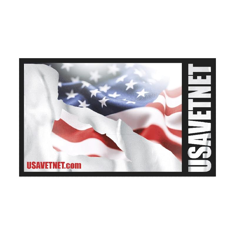 Set 1 Medium Stock Rectangle Decal w/ Square Corners (3"x5") Digital Print