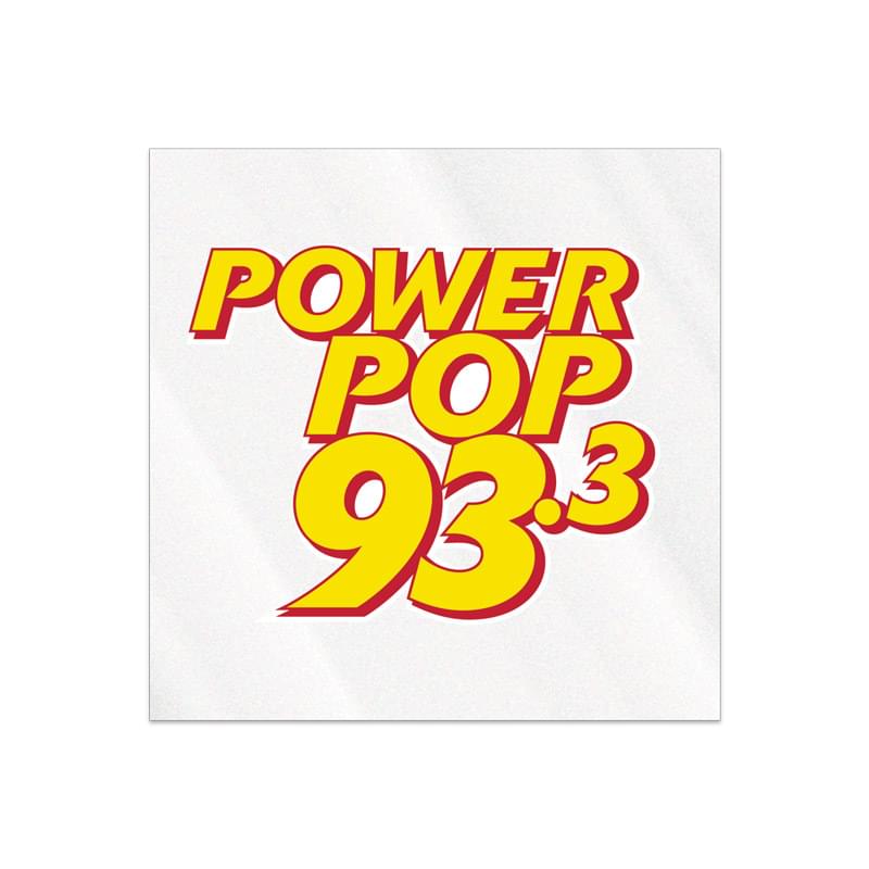 Set 1 Small Stock Square Decal w/ Square Corners (1 1/2"x1 1/2") Screen Printed