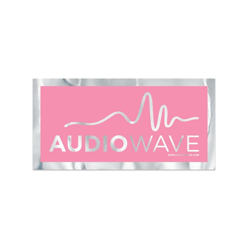 Set 1 Small Stock Rectangle Decal w/ Square Corners (1 1/2"x3") Screen Printed