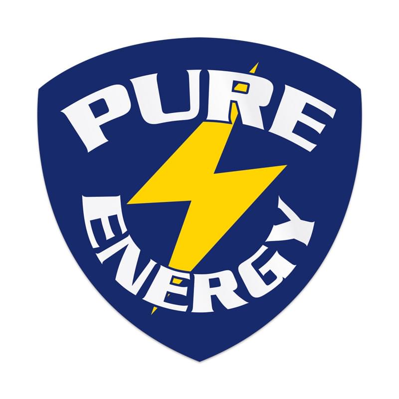 Set 1 Medium Stock Shield Decal (4"x4") Screen Print